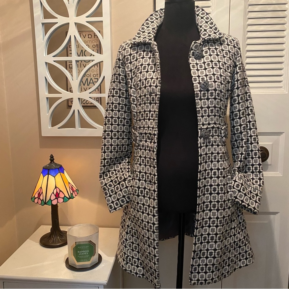 🔴NotForSale🔴Voice Polyester Wool Blend Spring Jacket Coat - Picture 2 of 15
